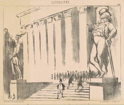 Projet de statutes pour orner ... la Bourse