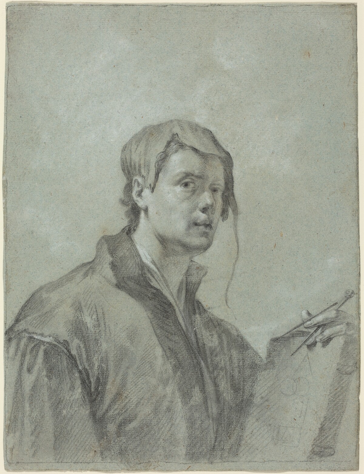 Self Portrait of Willem Drost by after Willem Drost