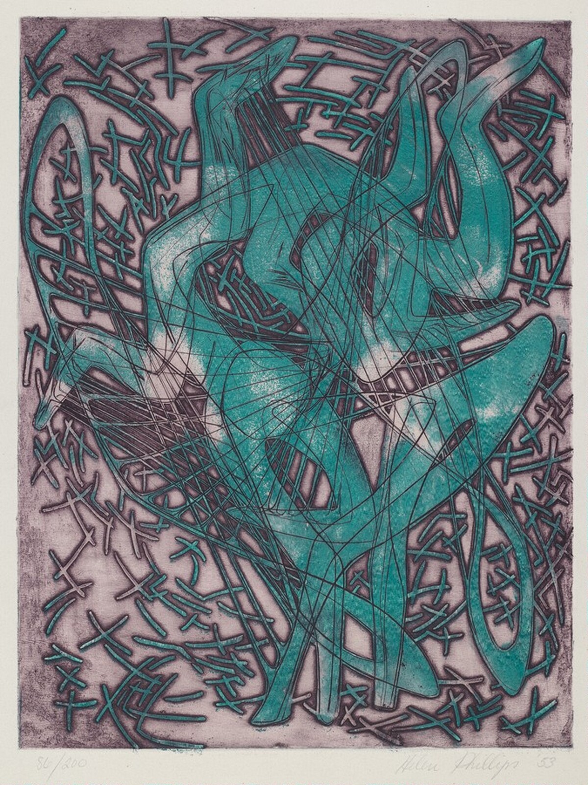 Untitled (Abstraction) by Helen Phillips