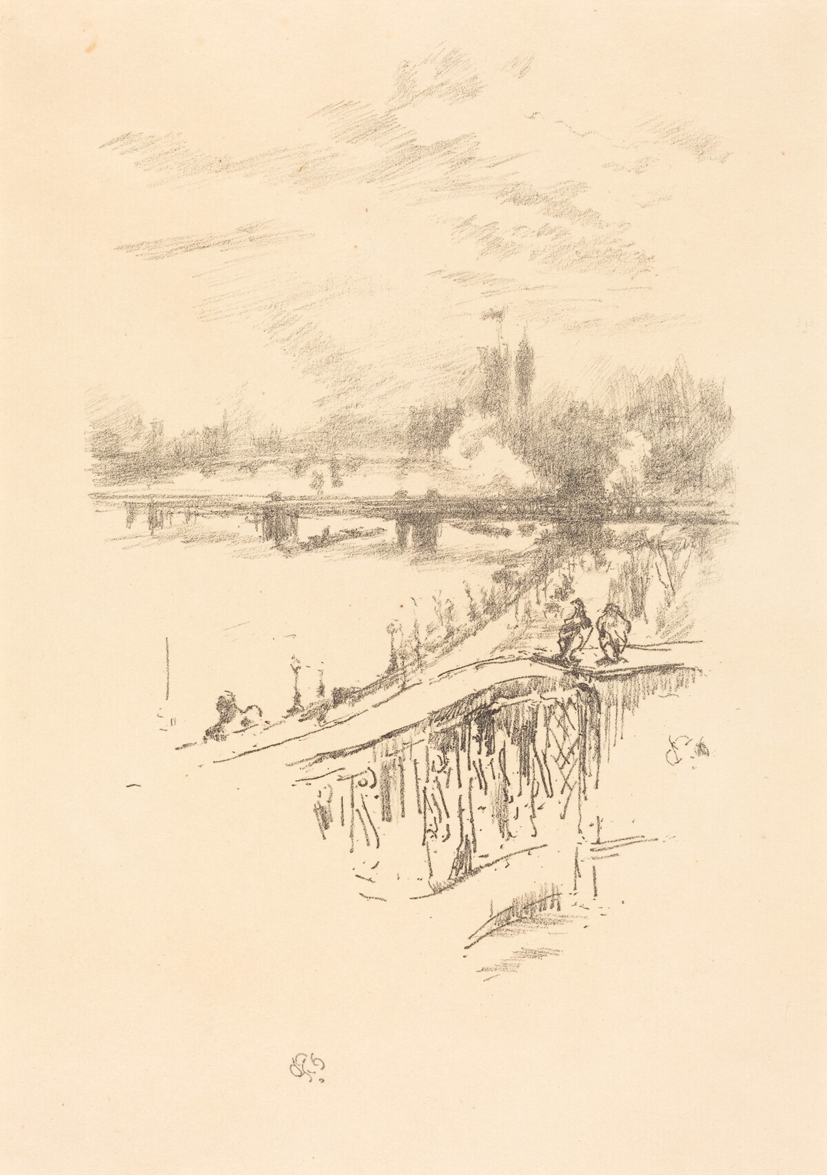 Savoy Pigeons by James McNeill Whistler