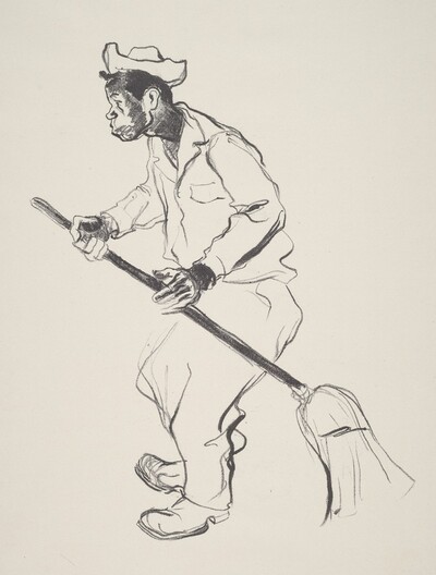 Man with a Broom