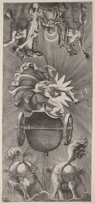 The Setting of the Sun with Chariots of Apollo and Diana