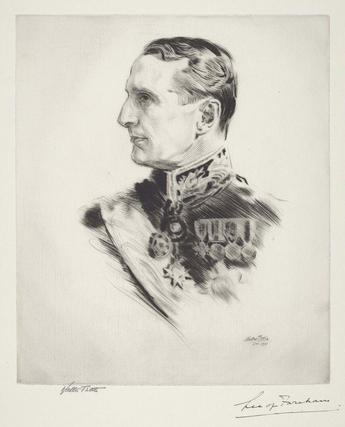 Lord Lee of Fareham by Walter Tittle
