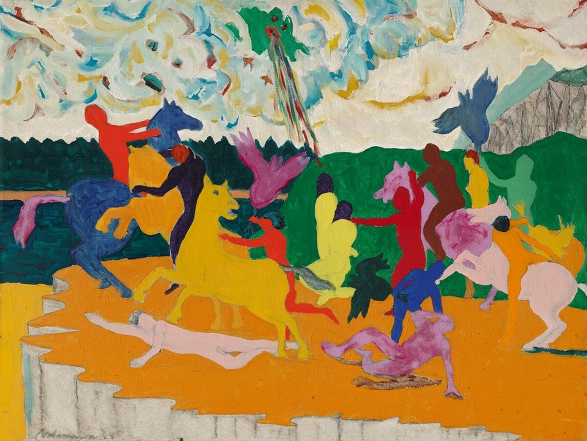 The Conversion of St. Paul by Bob Thompson
