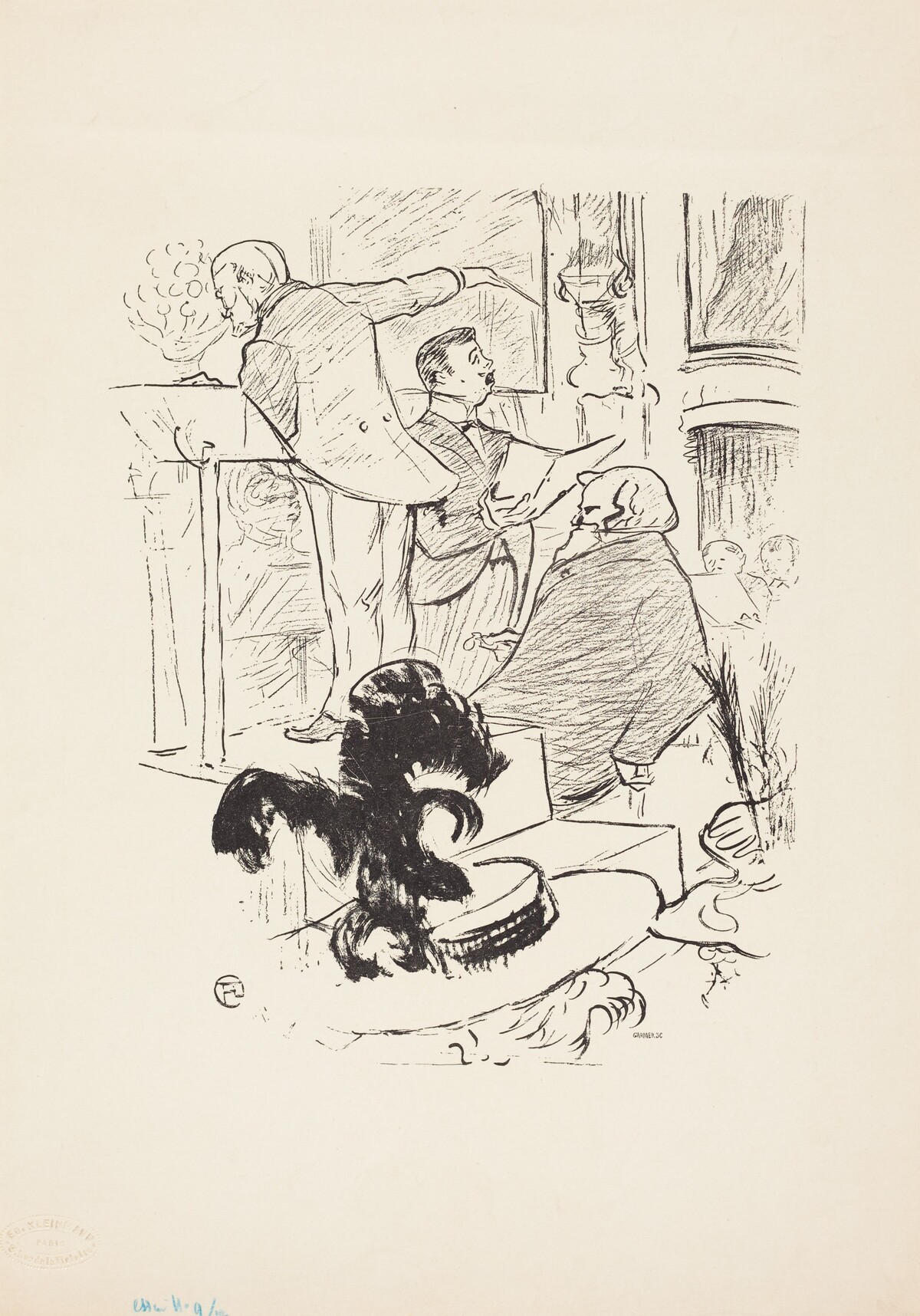 Les grands concerts de l'opera by Henri de Toulouse-Lautrec