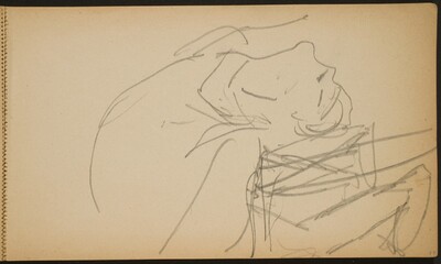 Akrobat in der Brücke, Detail (Backbend, Detail) [p. 17]
