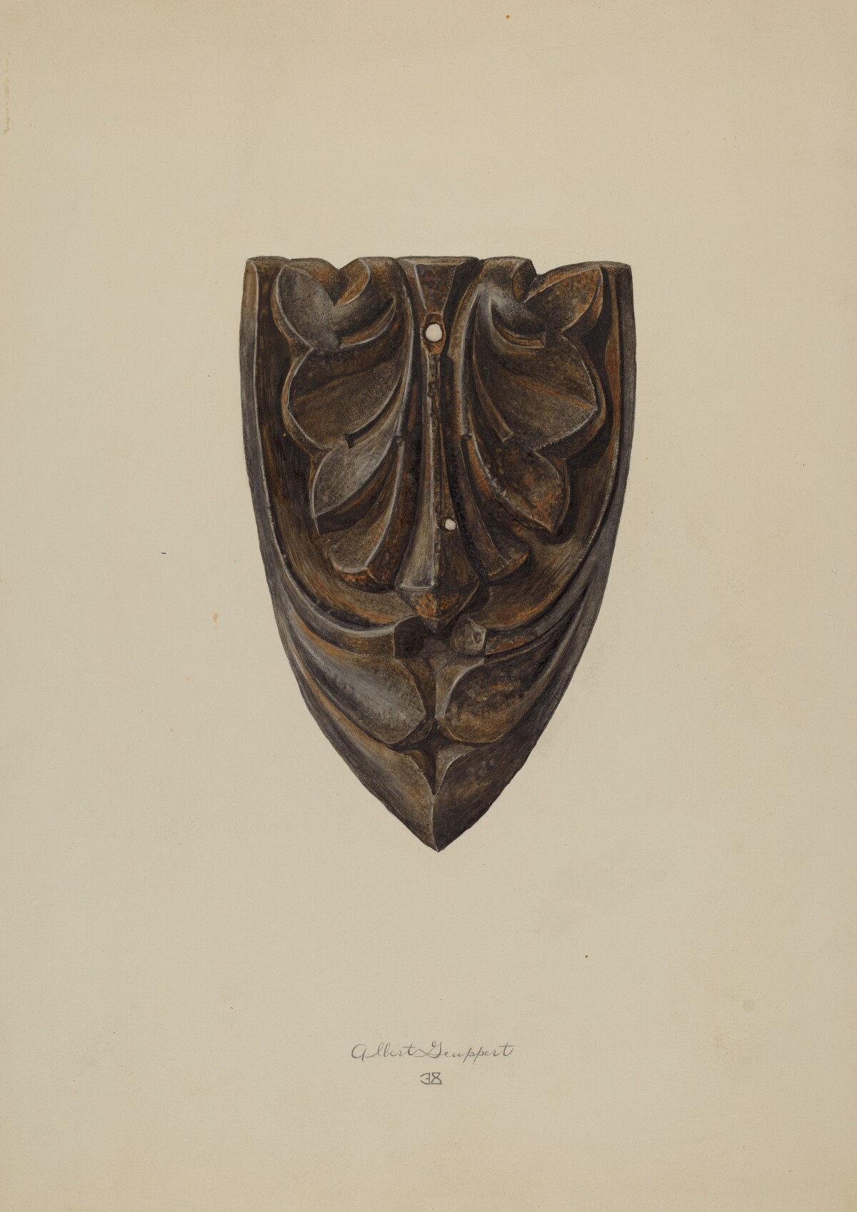 Crowning Leaf by Albert Geuppert