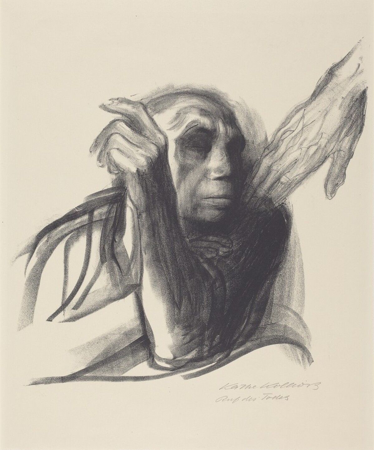 The Call of Death (Ruf des Todes) by Käthe Kollwitz