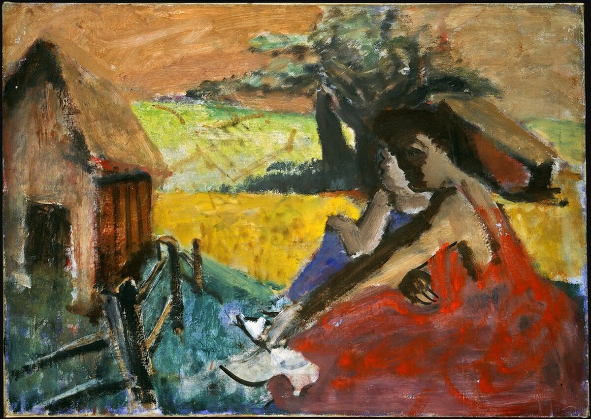 Rural Scene by Mark Rothko