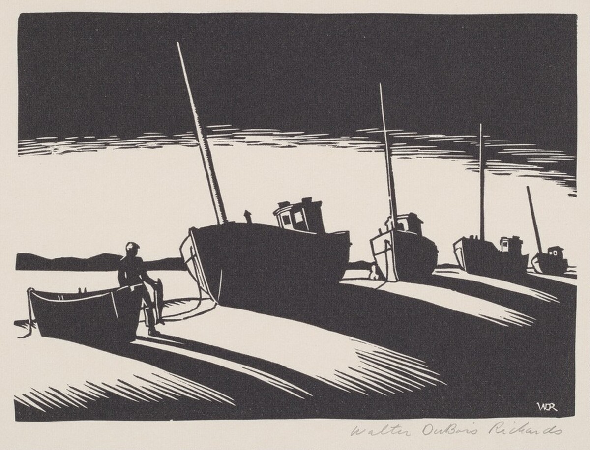 Evening by Walter Dubois Richards