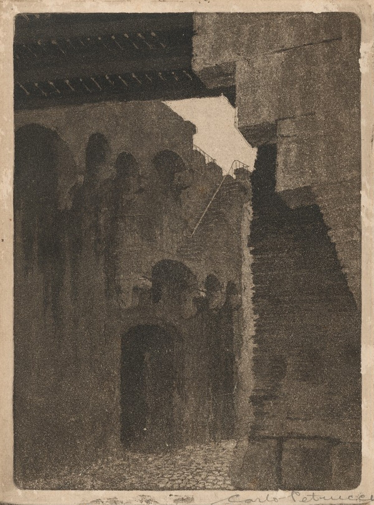 Castle Entrance by Carlo Alberto Petrucci