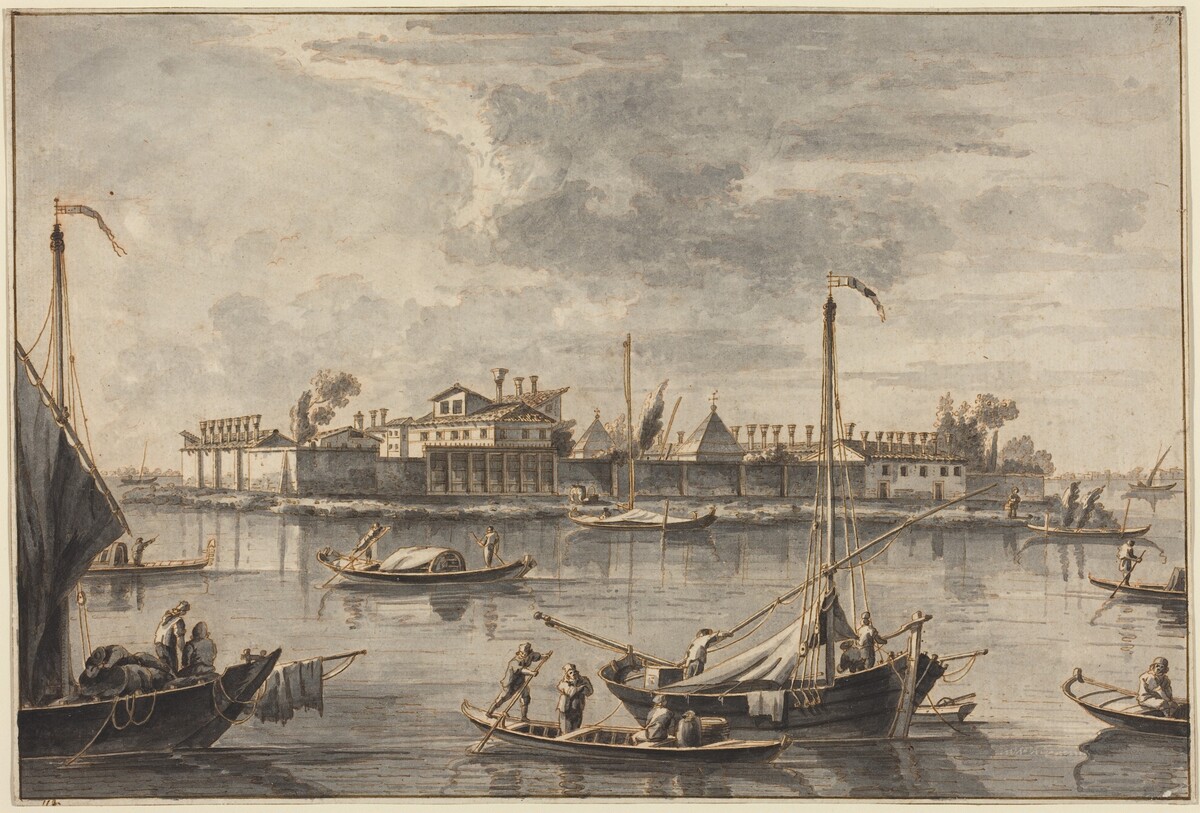 Isola del Lazaretto Nuovo by Francesco Tironi