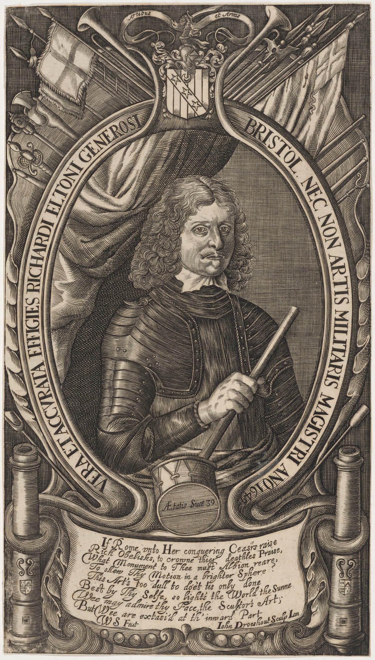 Richard Elton of Bristol by John Droeshout