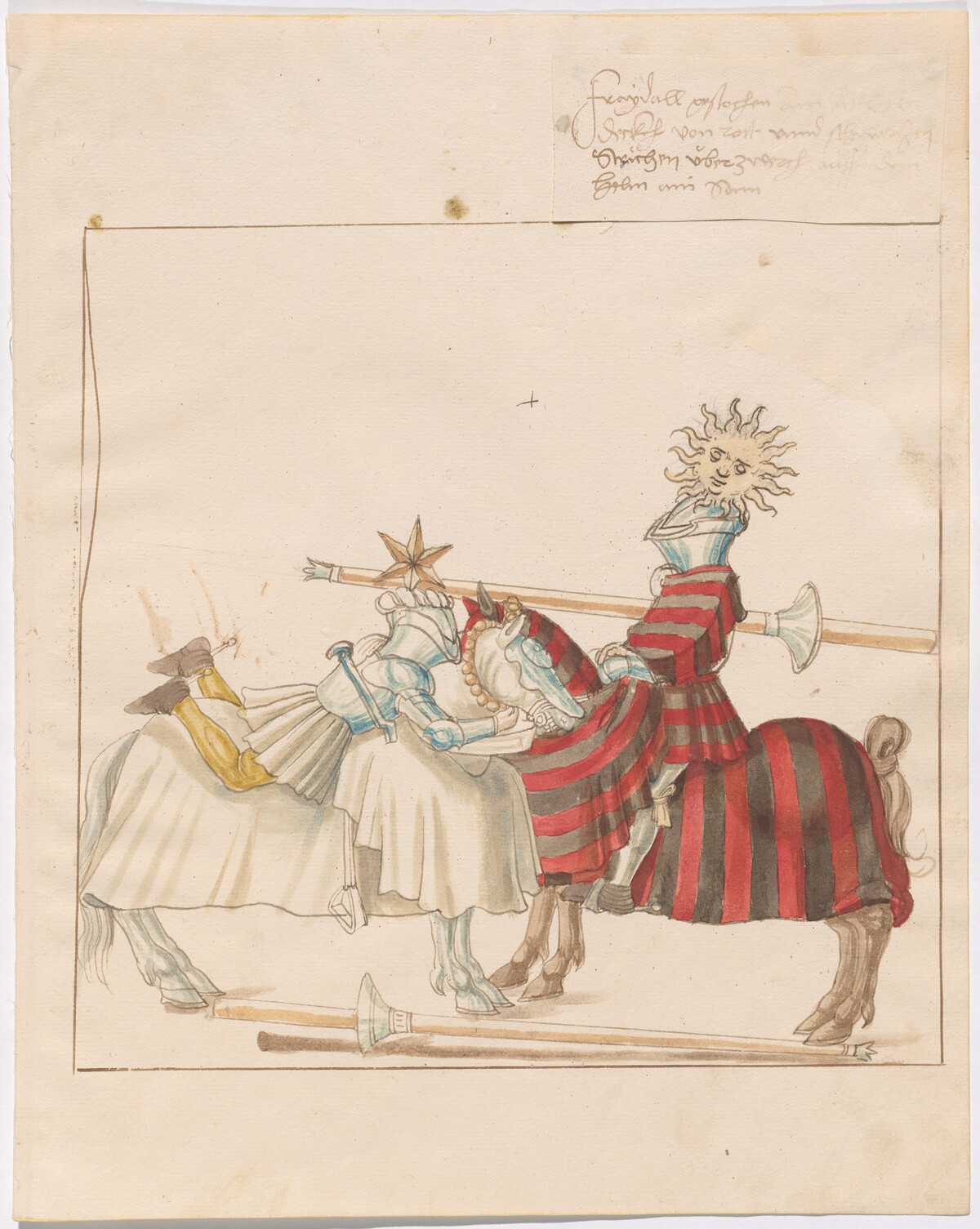 German Joust of Peace by German 16th Century