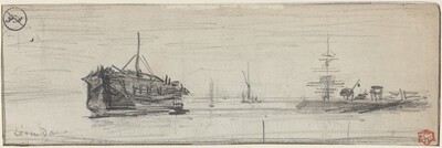 Shipping in the Port of London [recto]