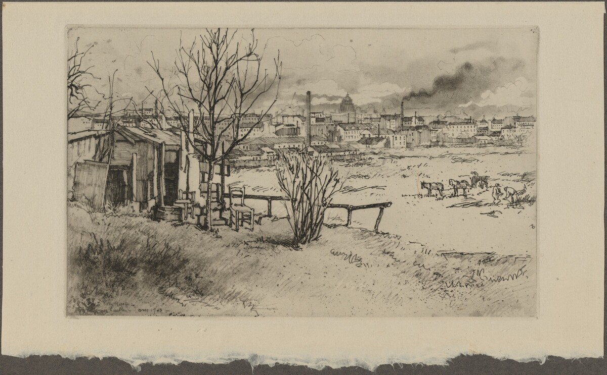 La Butte-aux-Cailles by Eugène Béjot