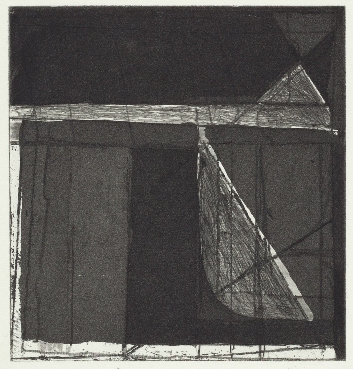 Isosceles Triangle and Right Triangle by Richard Diebenkorn