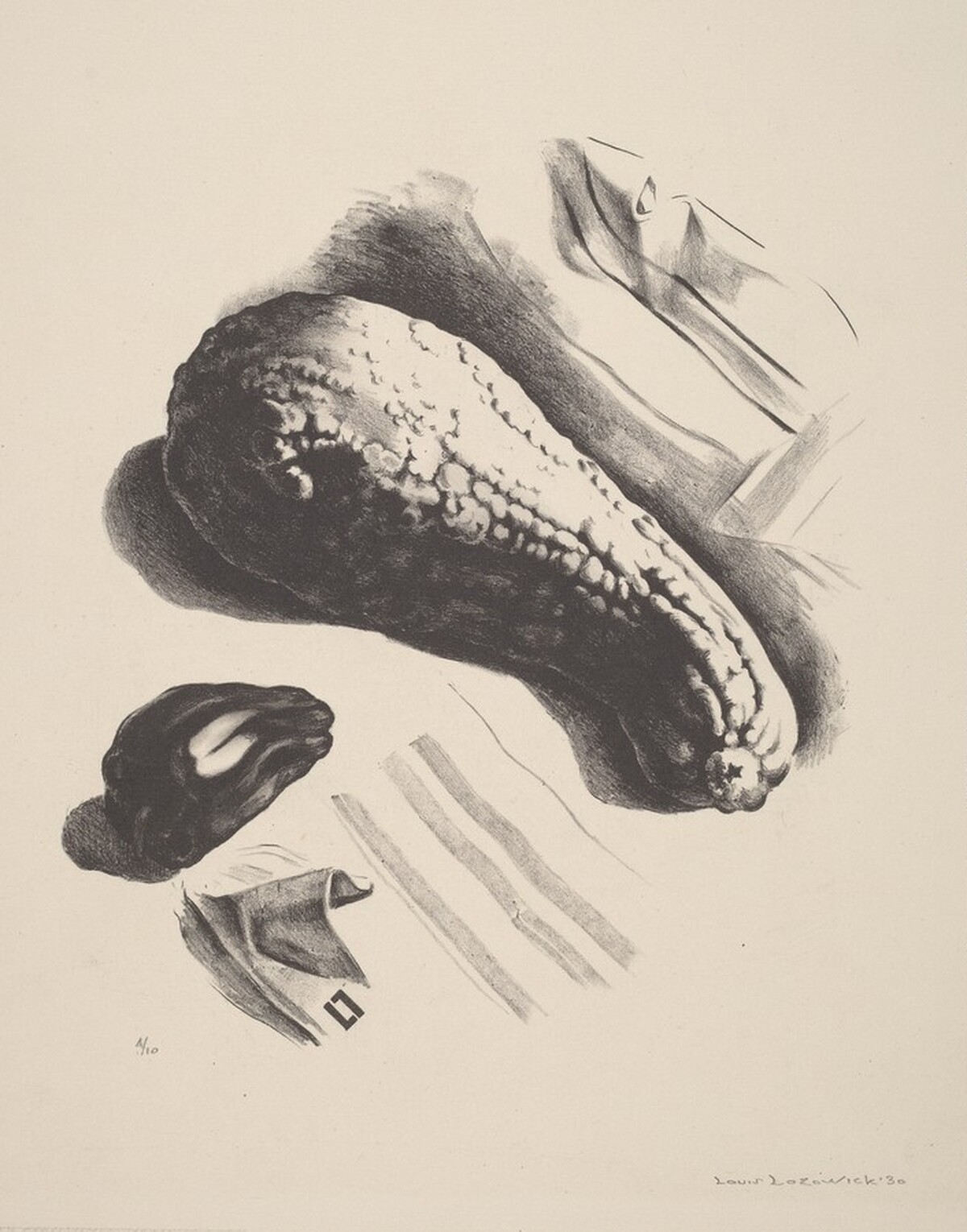 Squash by Louis Lozowick
