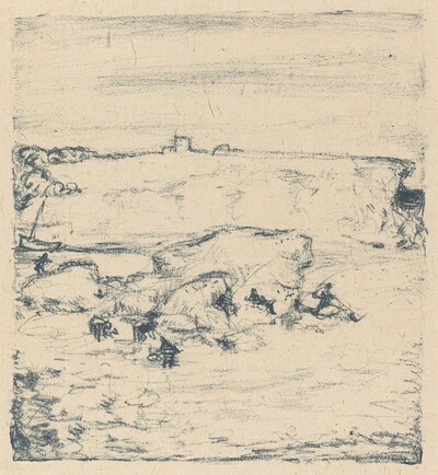Landscape with Rock