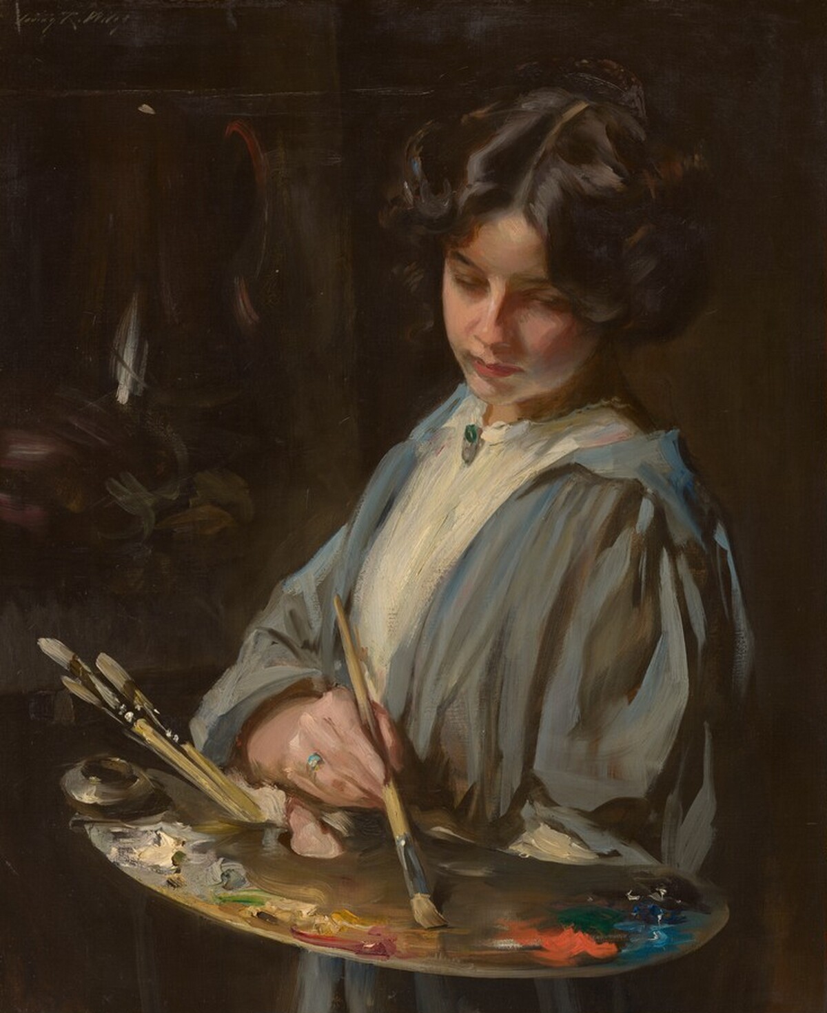 The Student by Irving Ramsay Wiles
