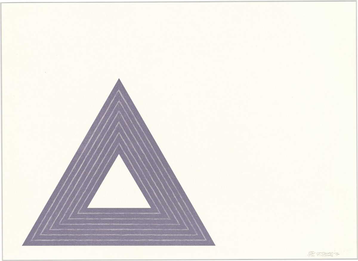 Leo Castelli by Frank Stella