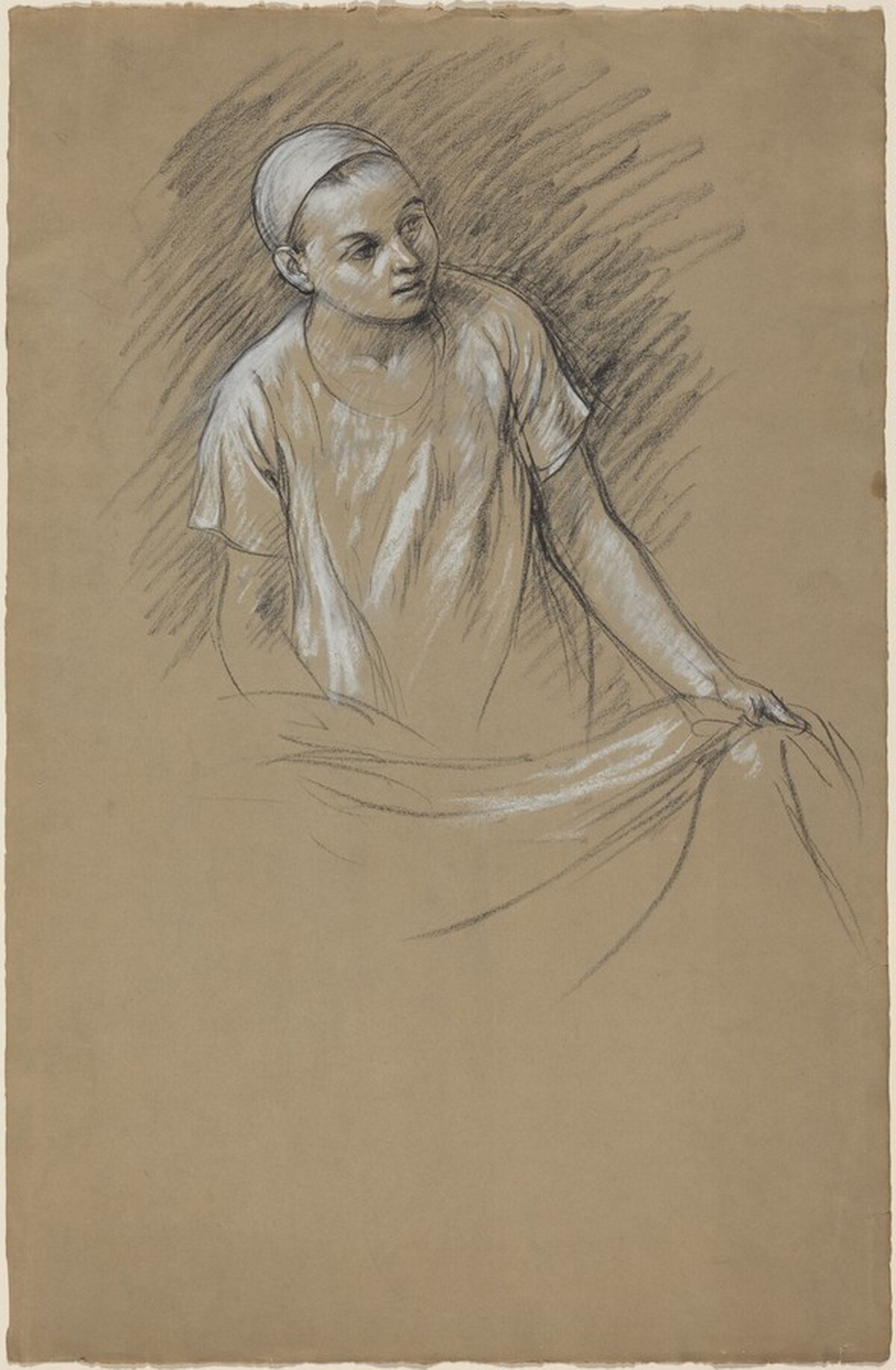 Study (The Artist's Son Julien) by Ernest Rouart