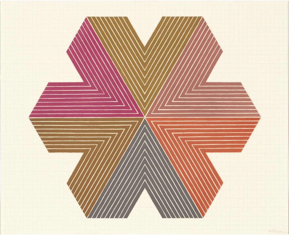 Star of Persia I by Frank Stella