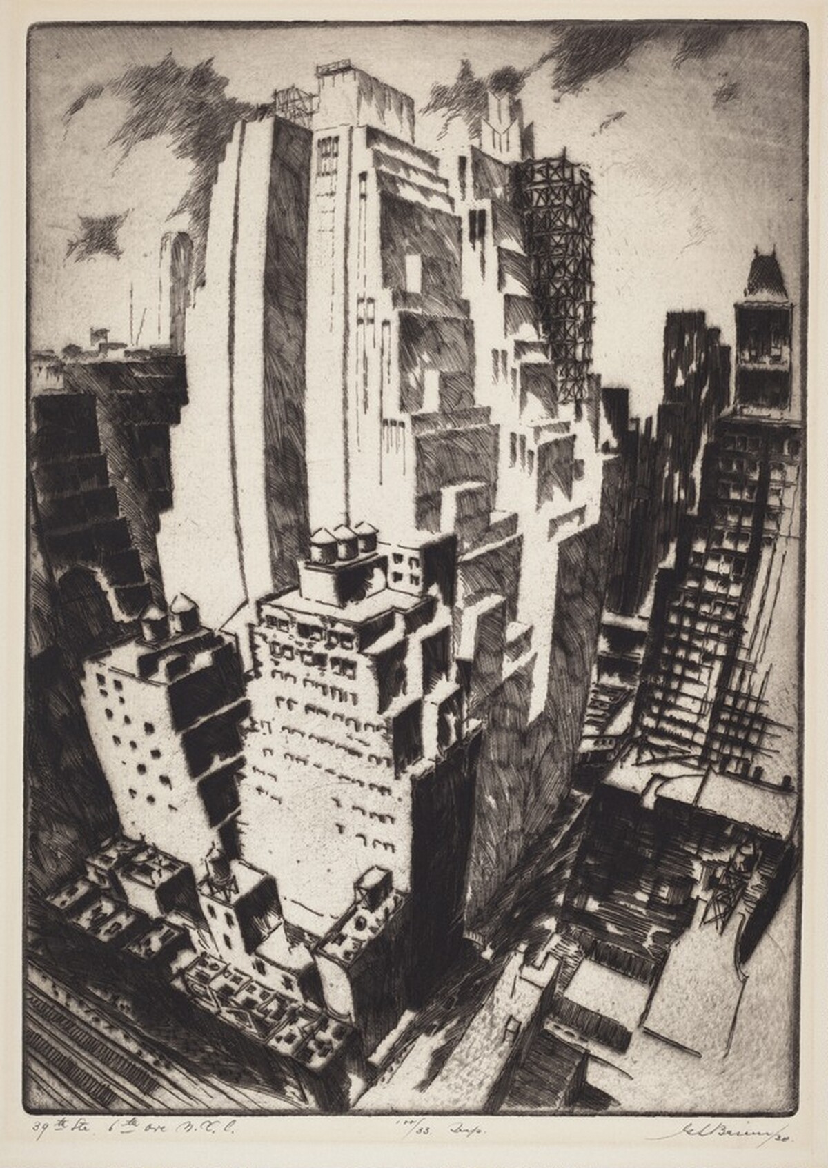 39th St. 6th Ave. by Gottlob L. Briem