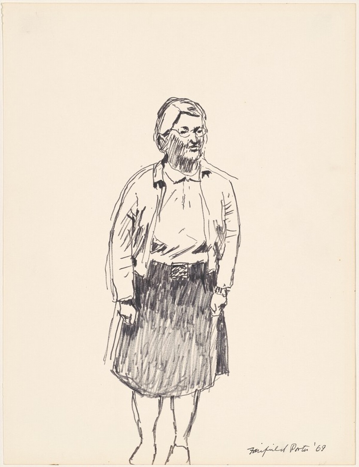 Woman by Fairfield Porter
