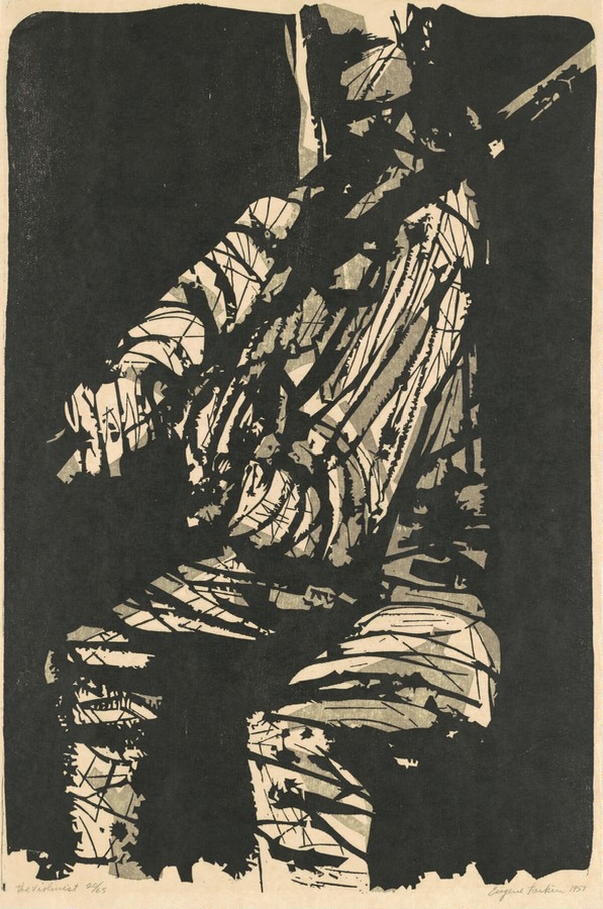 The Violinist by Eugene Larkin