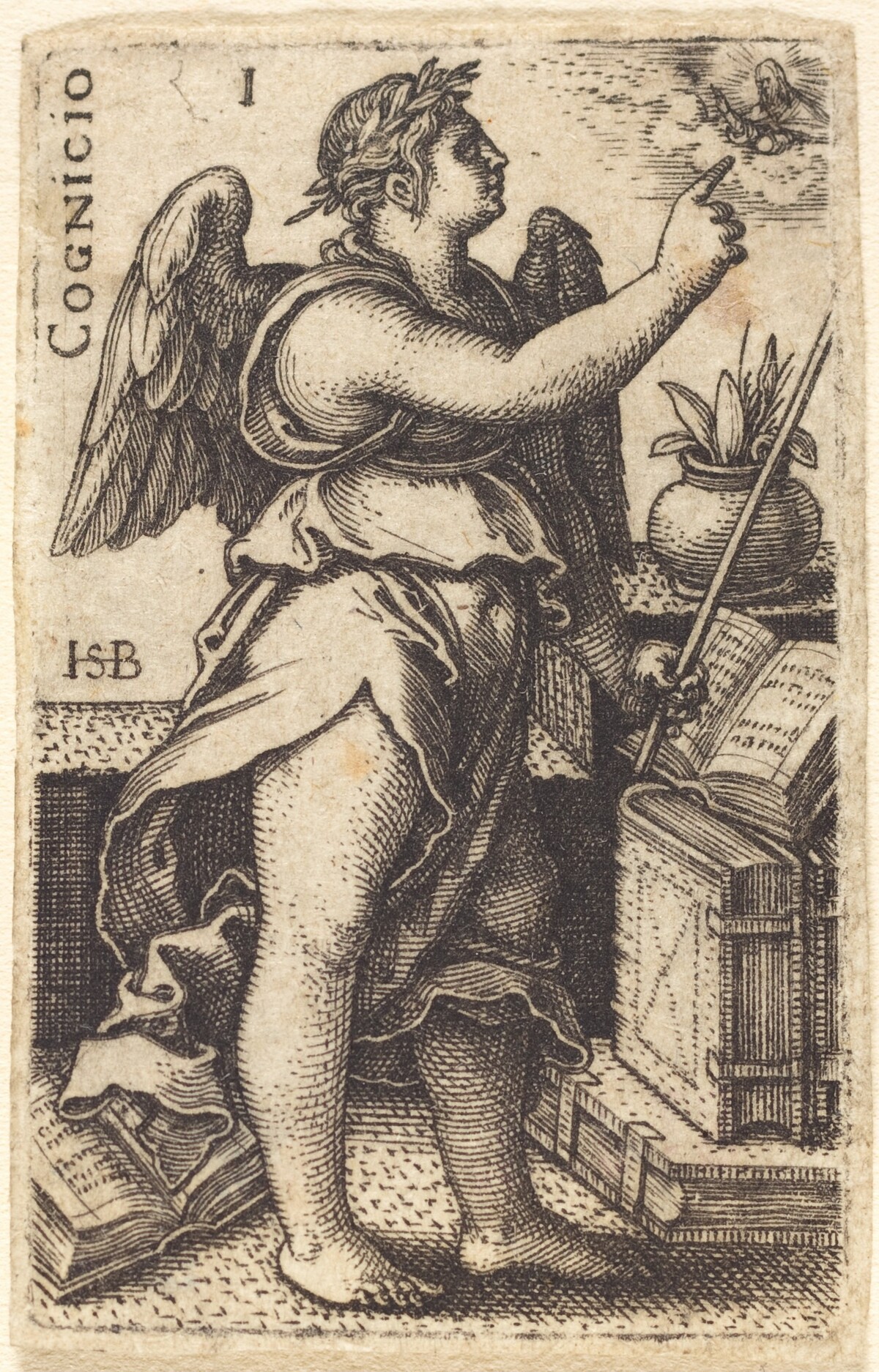 Cognicio (Cognition) by Sebald Beham