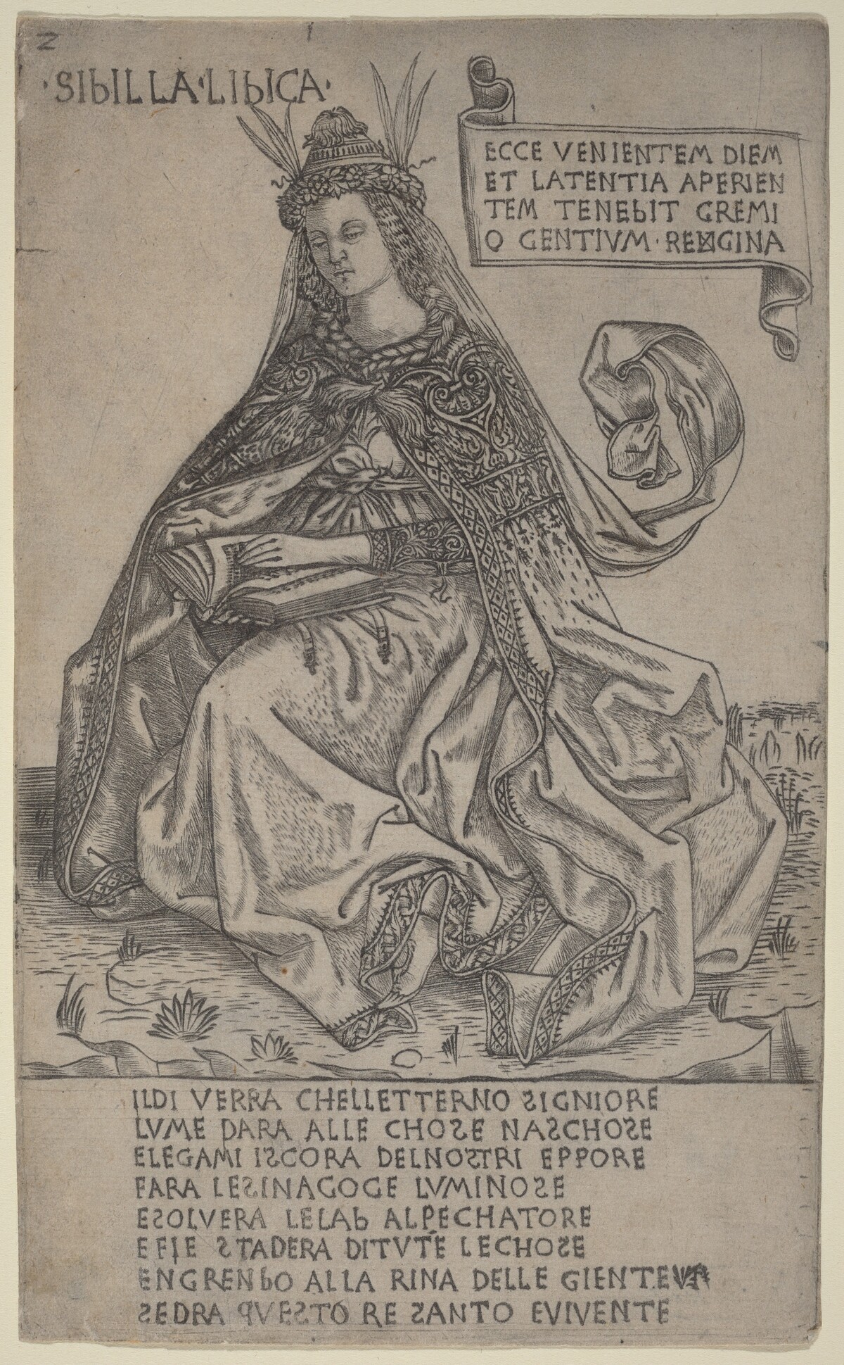 Libyan Sibyl by Baccio Baldini