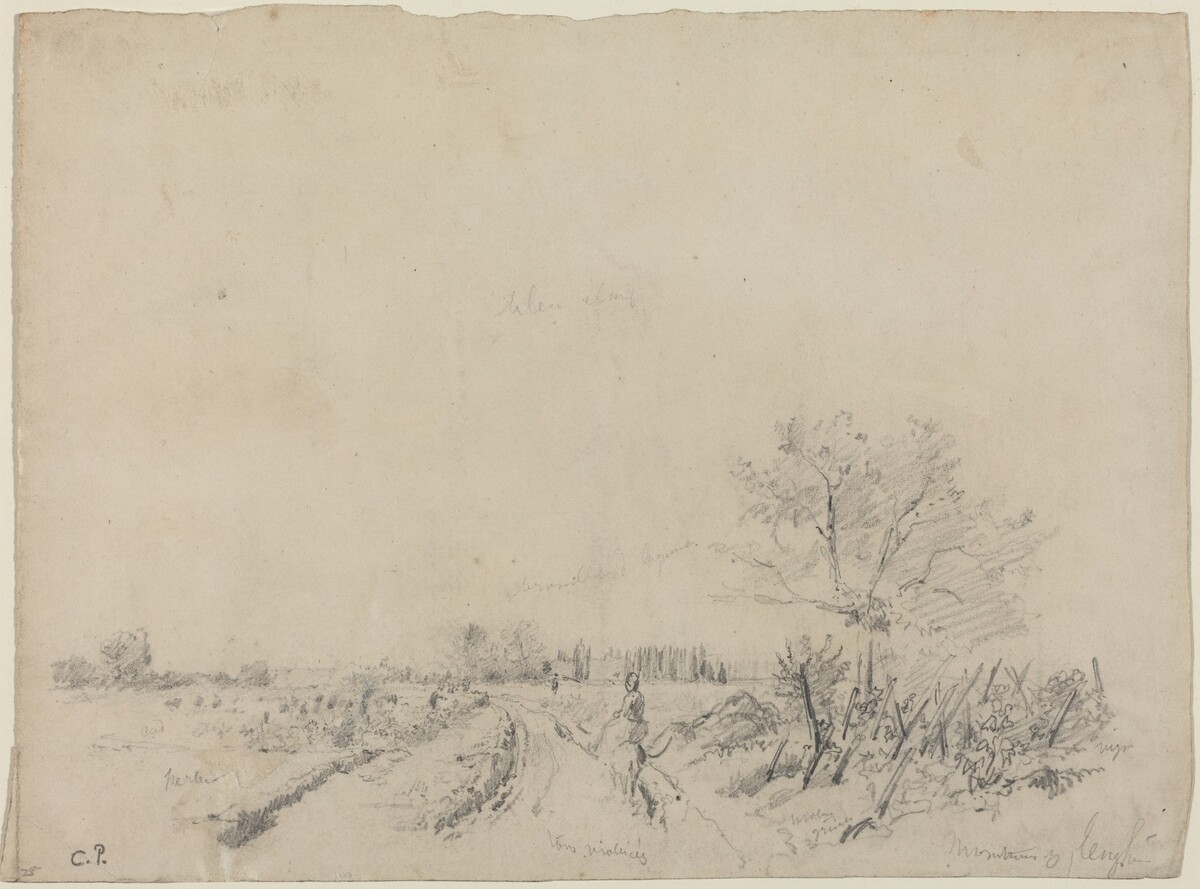 Montmorency Road by Camille Pissarro