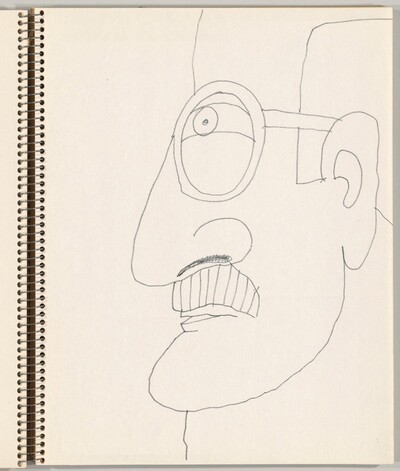 Self-Portrait in Profile