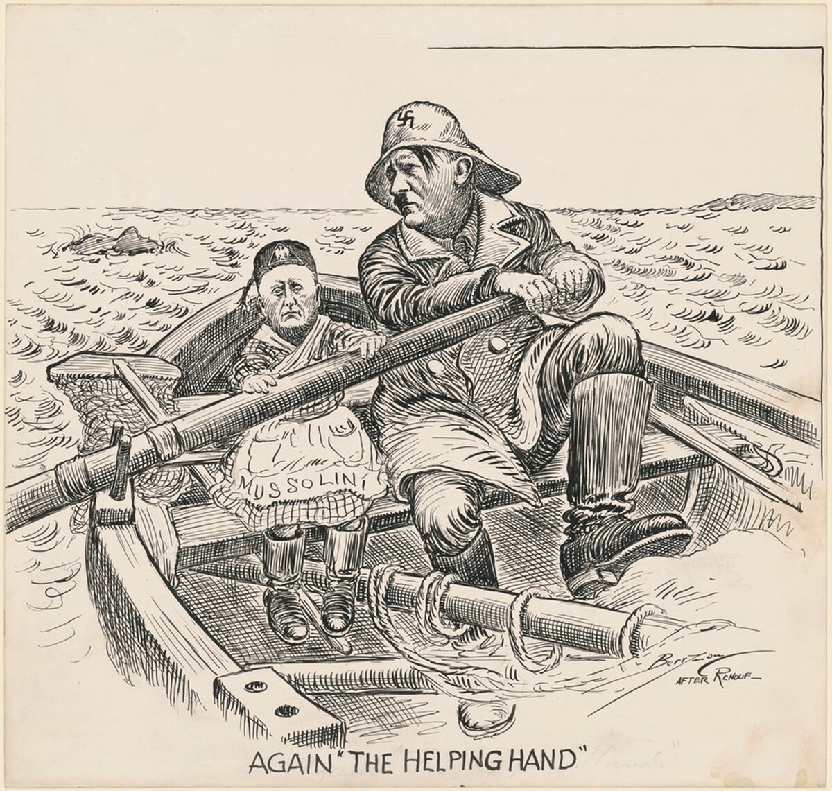 Again, The Helping Hand by Clifford Kennedy Berryman