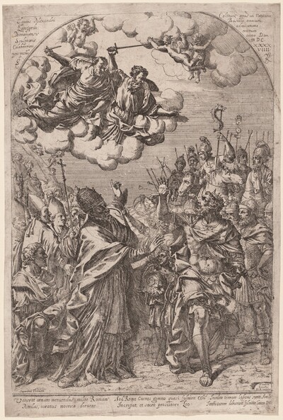 Attila at the Gates of Rome