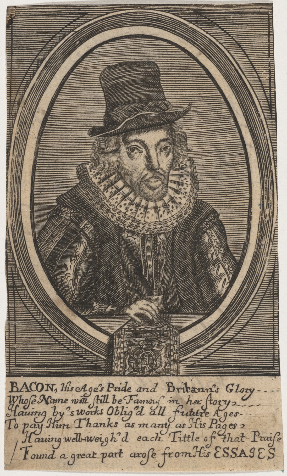 Sir Francis Bacon by Simon de Passe