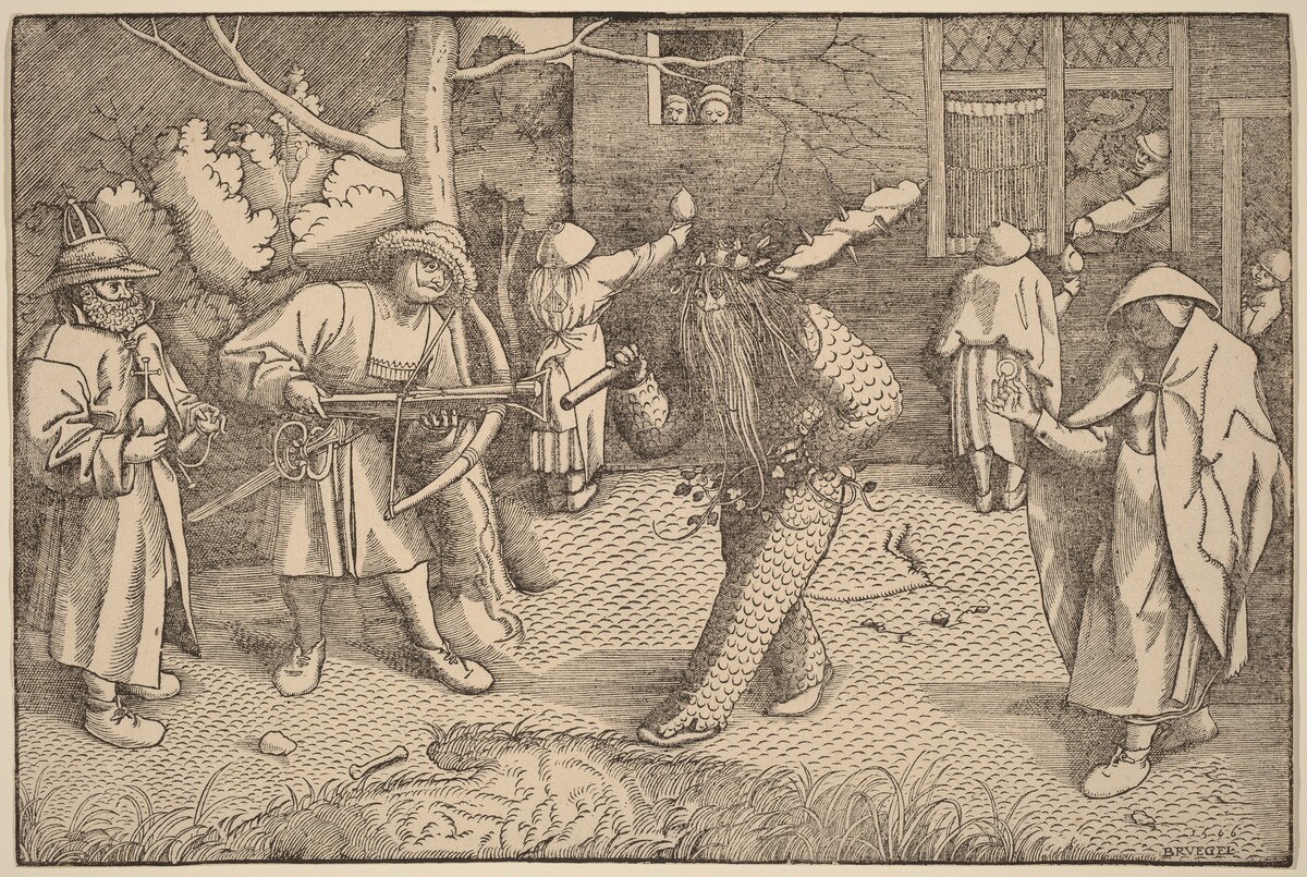 The Masquerade of Ourson and Valentin by after Pieter Bruegel the Elder