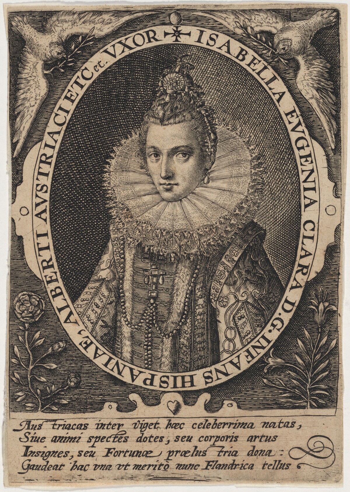 Isabella Clara Eugenie by Unknown Artist