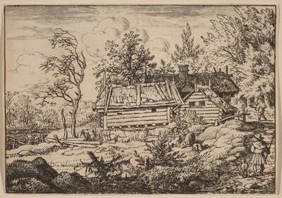 Pilgrim with a Dog