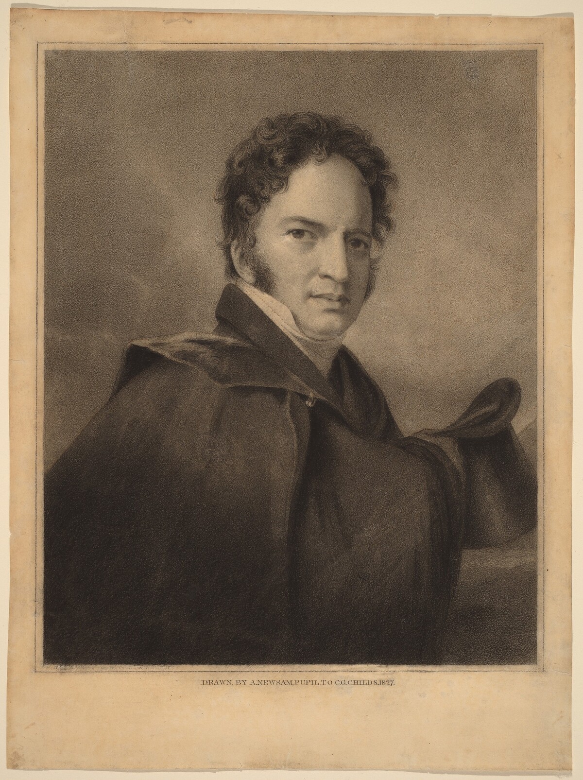 Gideon Fairman by Albert Newsam after Thomas Sully