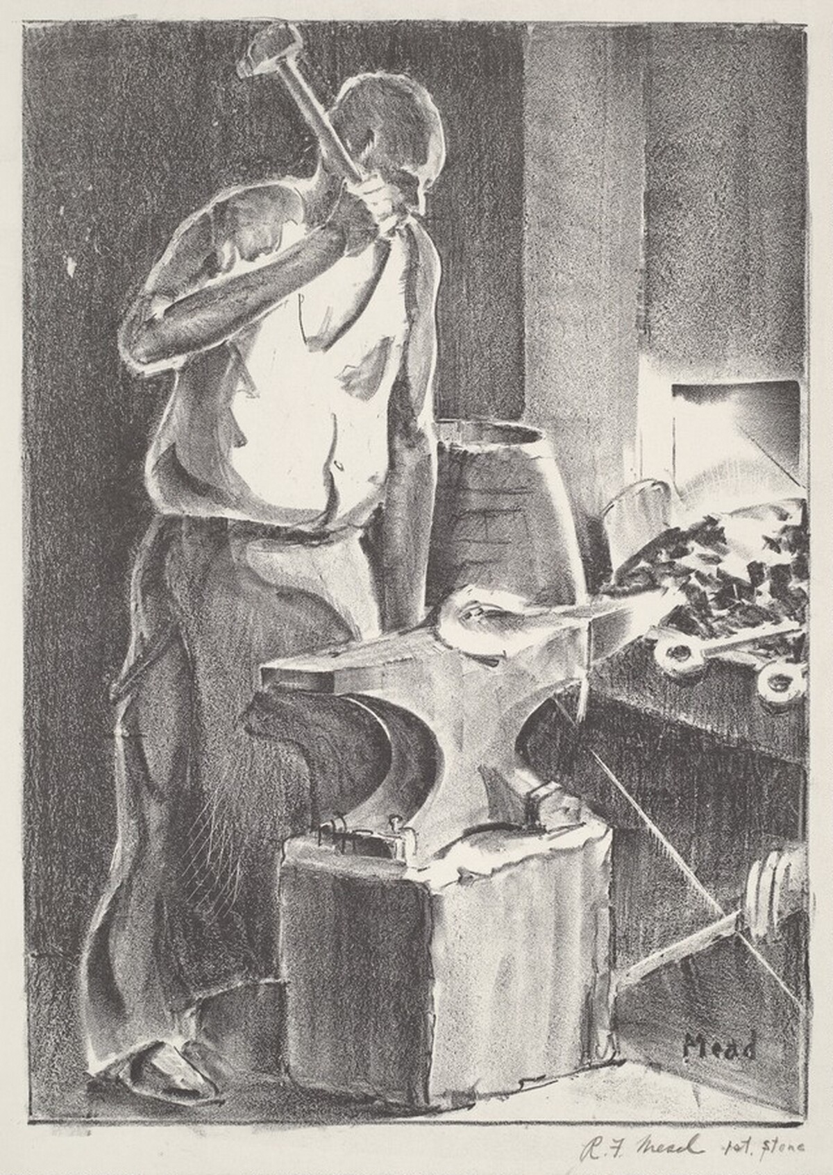 Blacksmith by Roderick Fletcher Mead