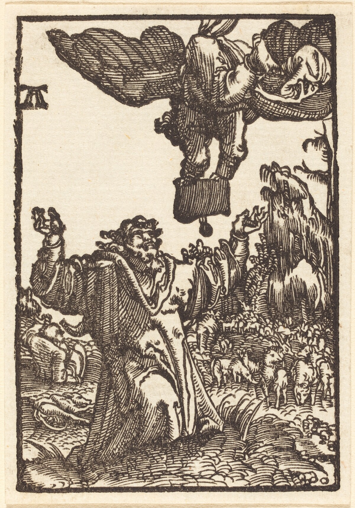 Annunciation to Joachim by Albrecht Altdorfer