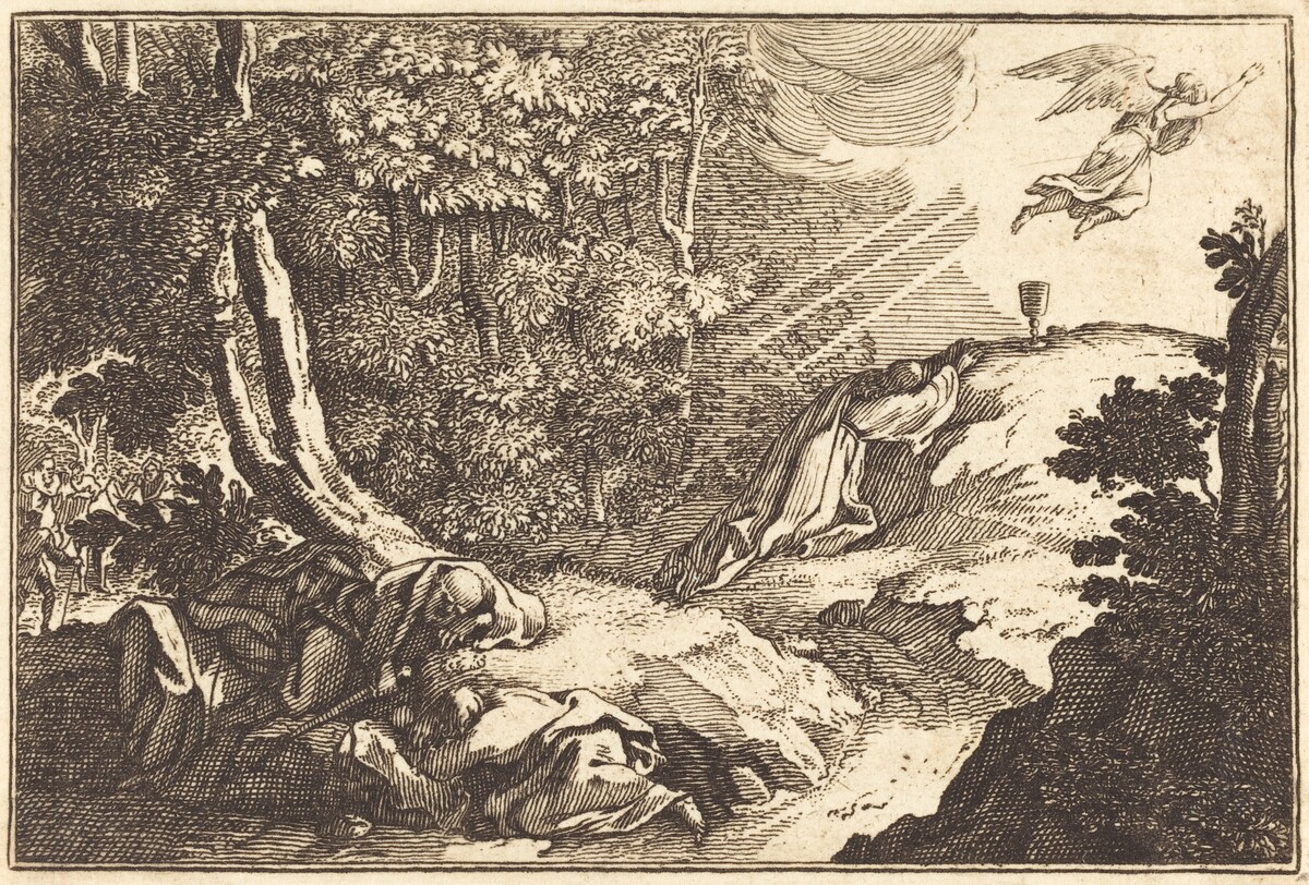 Agony in the Garden by after Sébastien Le Clerc I