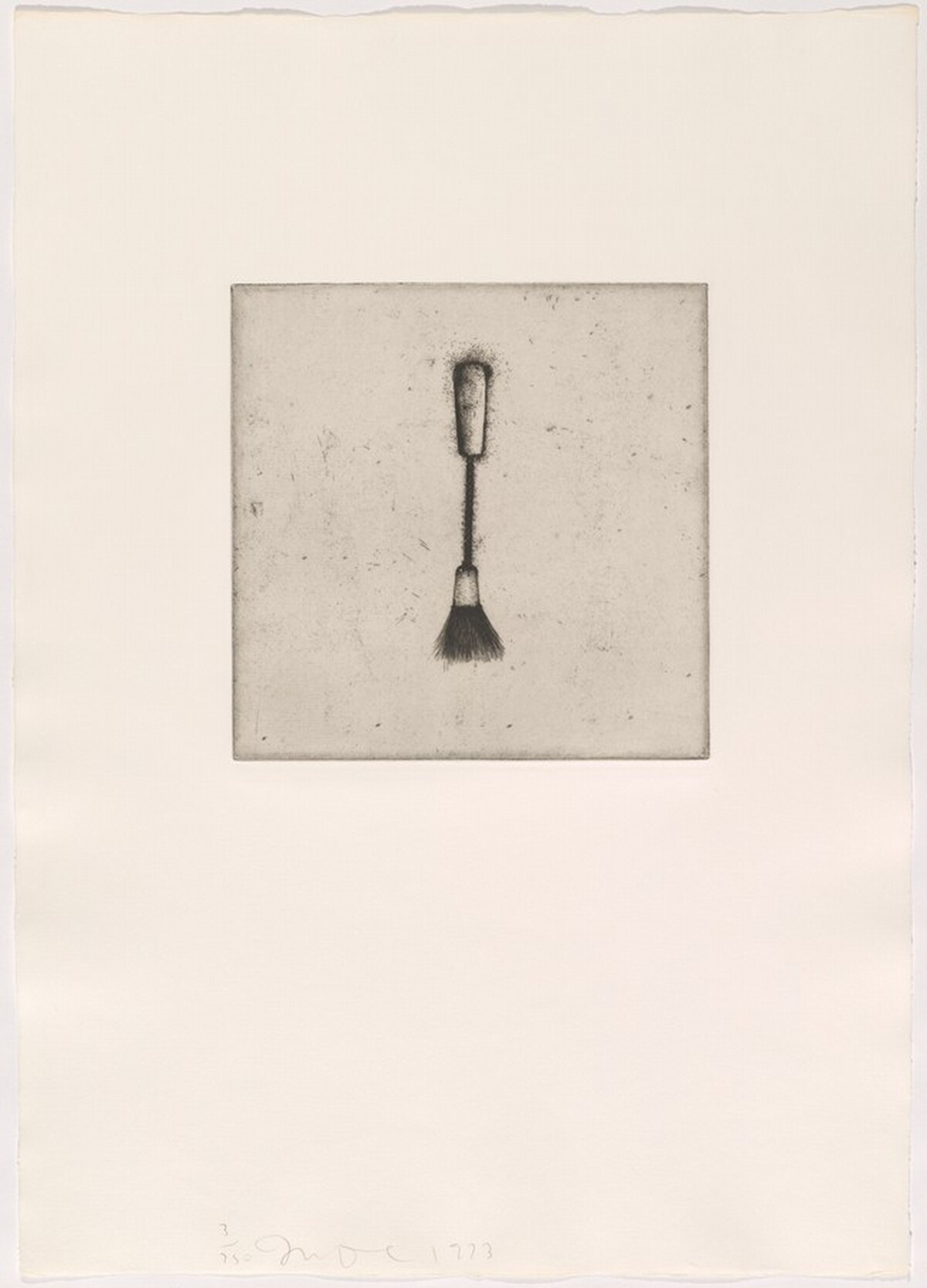 Four German Brushes 3 by Jim Dine