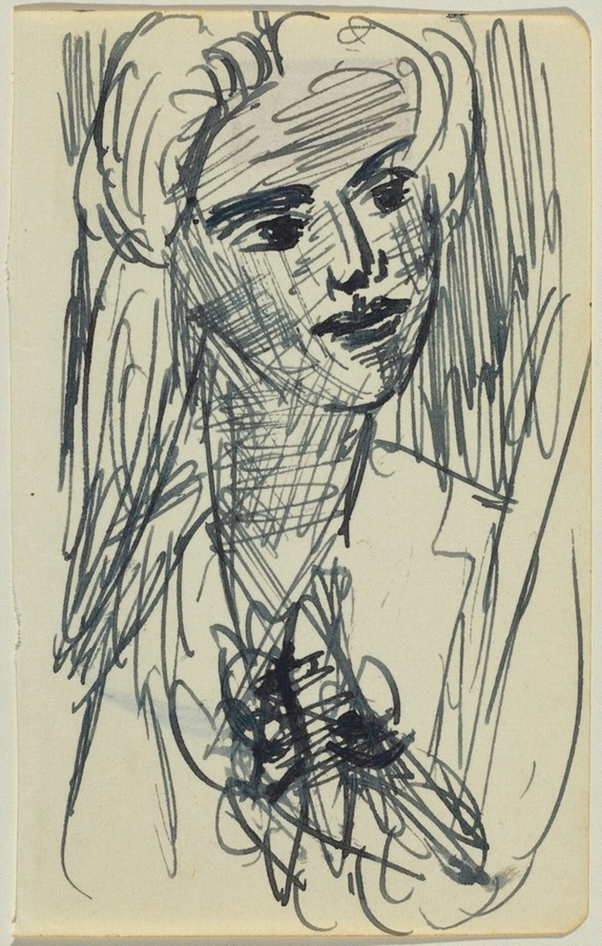 Portrait of a Woman by Max Beckmann