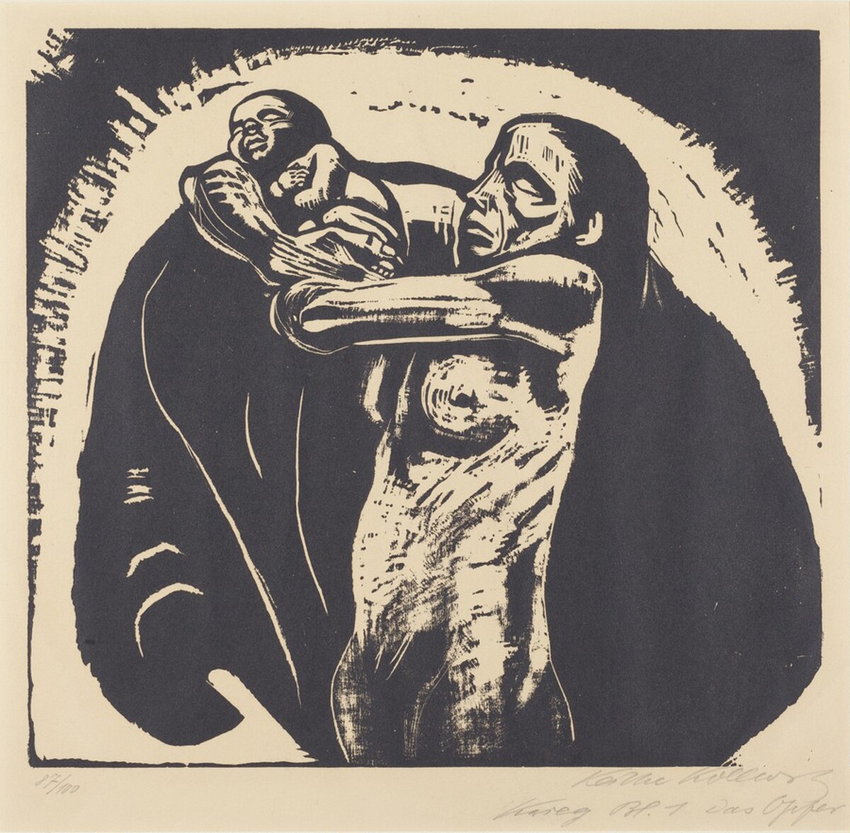 The Sacrifice (Das Opfer) by Käthe Kollwitz