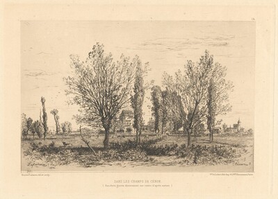 Dans les Champs de Cenon