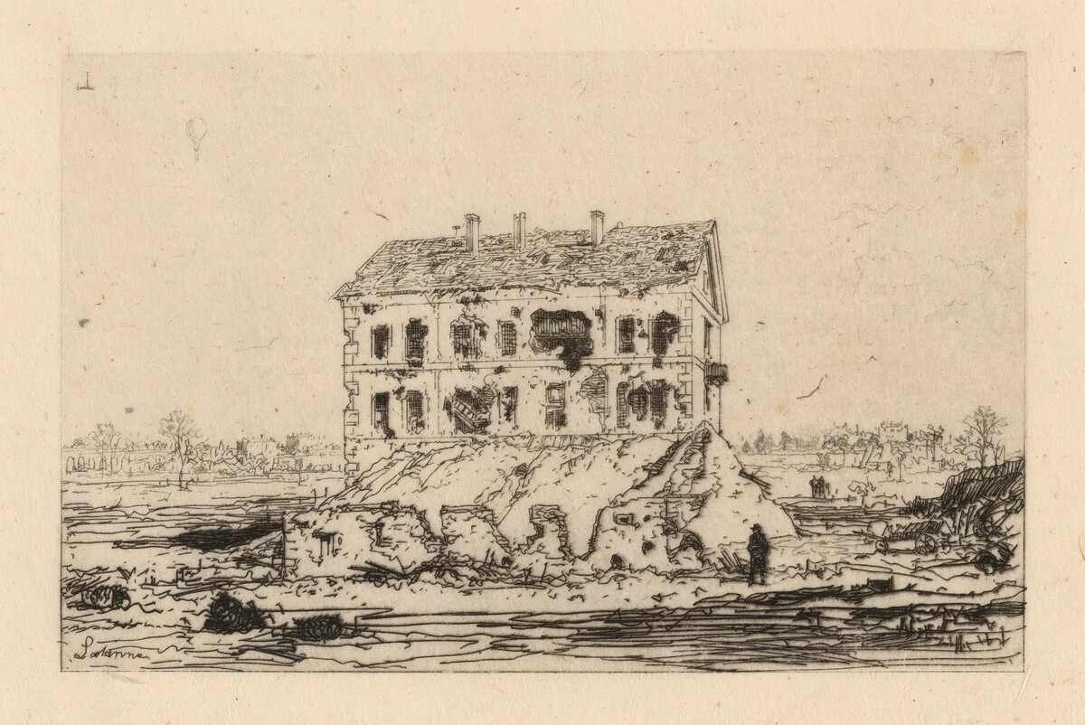 The Effects of Bombardment (Les Effets du bombardement) by Maxime Lalanne