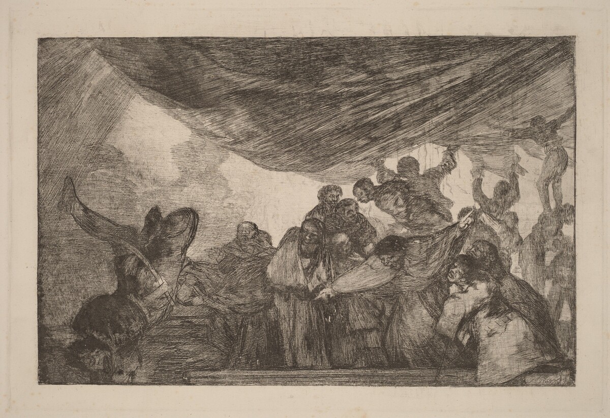 Disparate claro (Clear Folly) by Francisco Goya